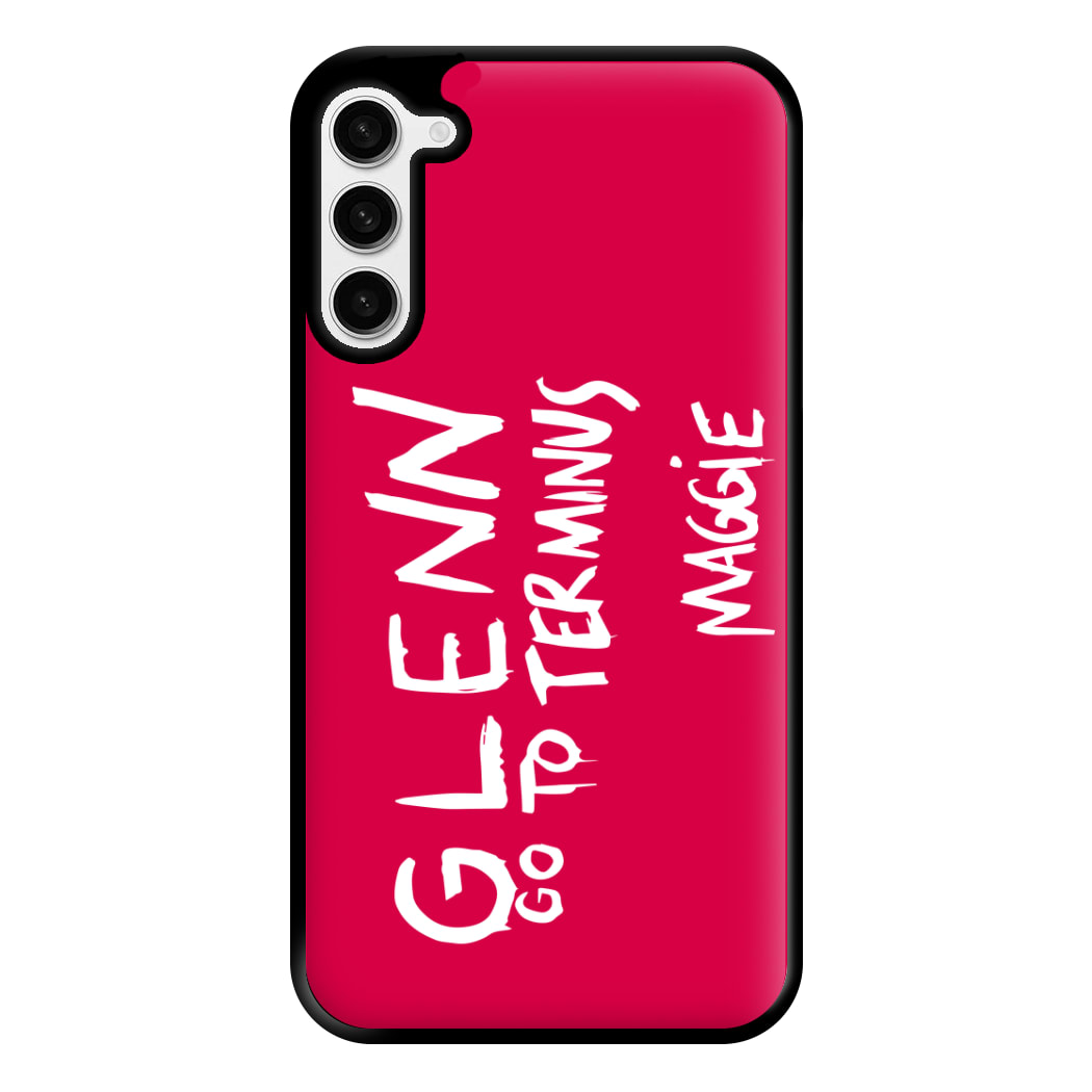 Message For Glenn - TWD Phone Case for Galaxy S23 Plus