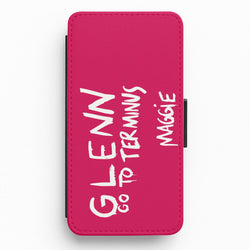 Message For Glenn - TWD Flip / Wallet Phone Case