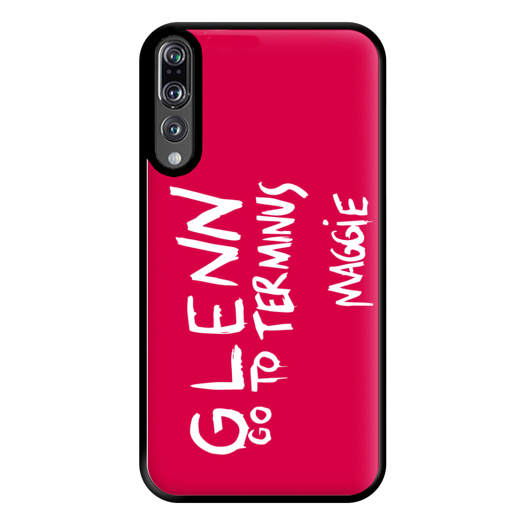 Message For Glenn - TWD Phone Case for Huawei P20 Pro