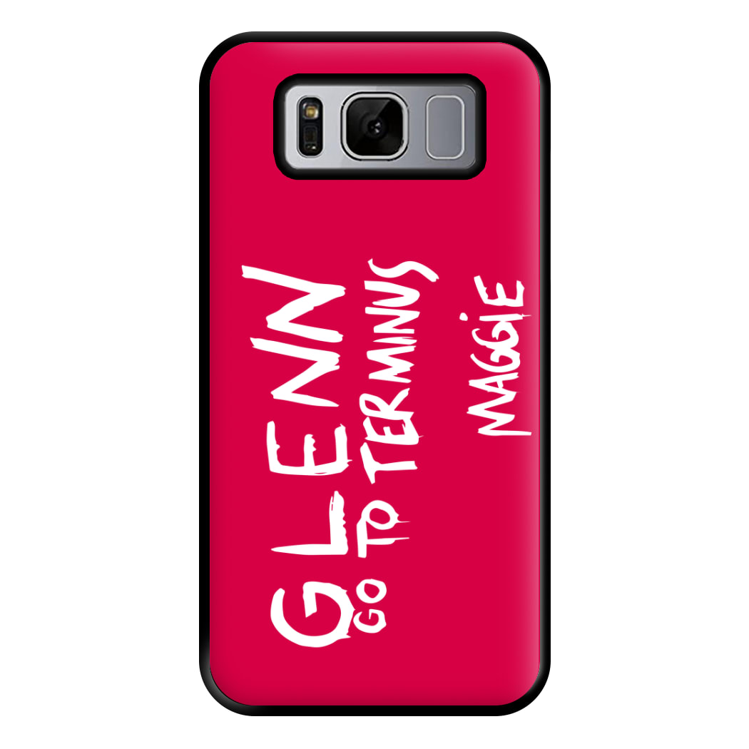 Message For Glenn - TWD Phone Case for Galaxy S8 Plus