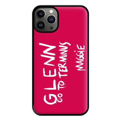 Message For Glenn - TWD Phone Case for iPhone 13