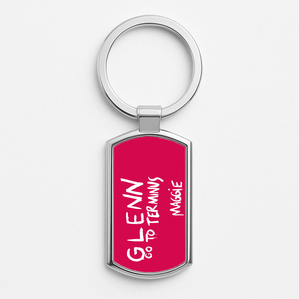 Message For Glenn - TWD Luxury Keyring