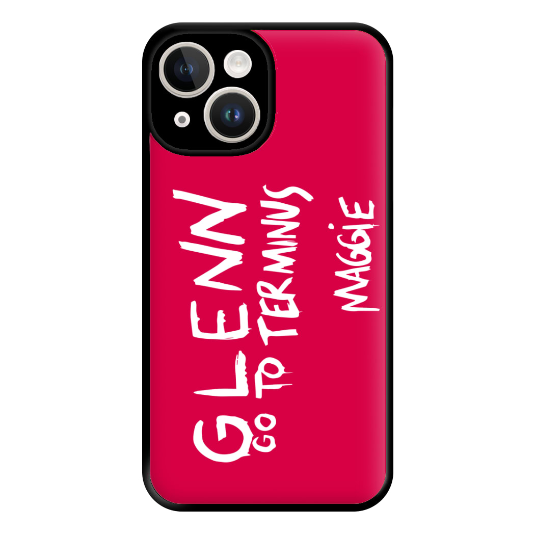 Message For Glenn - TWD Phone Case for iPhone 14