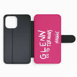 Message For Glenn - TWD Flip Phone Case