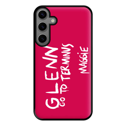 Message For Glenn - TWD Phone Case for Galaxy S23FE