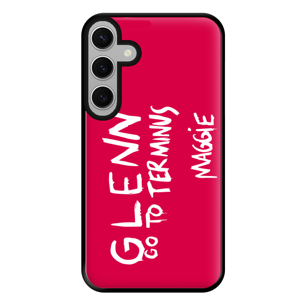 Message For Glenn - TWD Phone Case for Galaxy S24FE