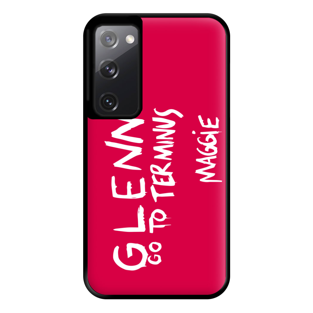 Message For Glenn - TWD Phone Case for Galaxy S20FE