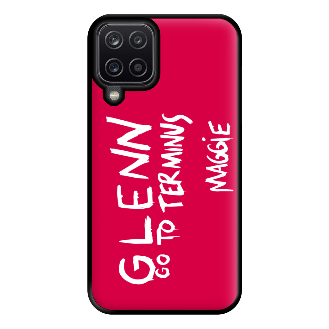 Message For Glenn - TWD Phone Case for Galaxy A12