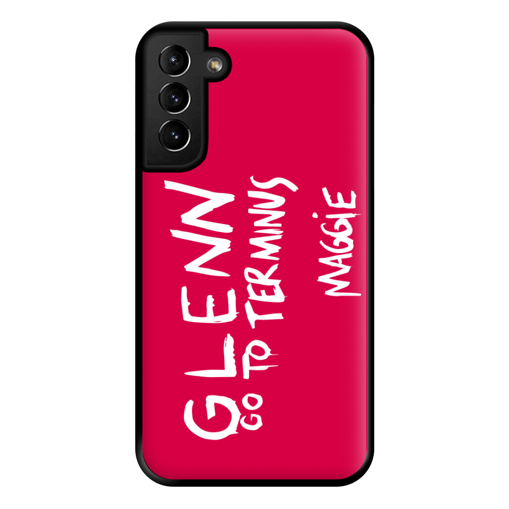 Message For Glenn - TWD Phone Case for Galaxy S21 Plus