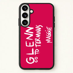 Message For Glenn - TWD Phone Case for Galaxy S26