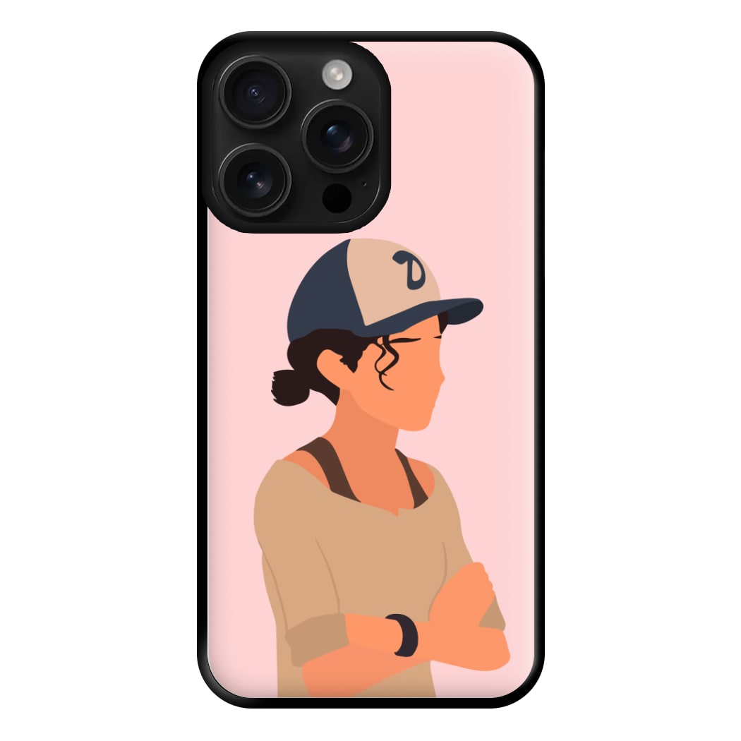 Clementine Faceless - TWD Phone Case for iPhone 16 Pro Max