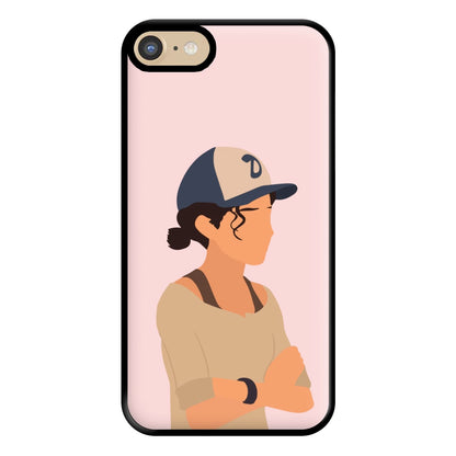 Clementine Faceless - TWD Phone Case for iPhone 6 / 7 / 8 / SE