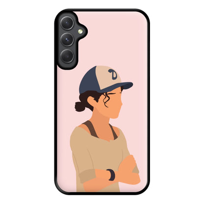 Clementine Faceless - TWD Phone Case for Galaxy A14