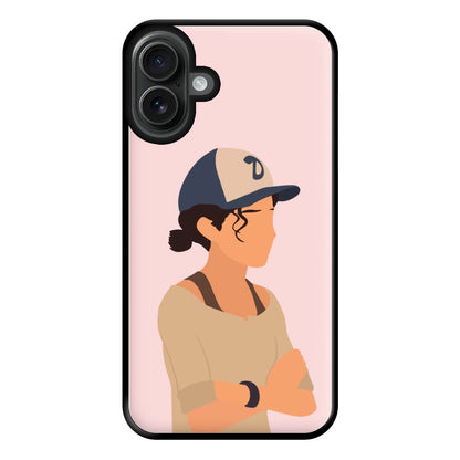 Clementine Faceless - TWD Phone Case for iPhone 16 Plus