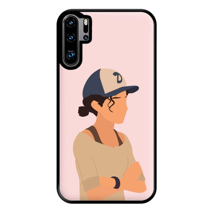 Clementine Faceless - TWD Phone Case for Huawei P30 Pro