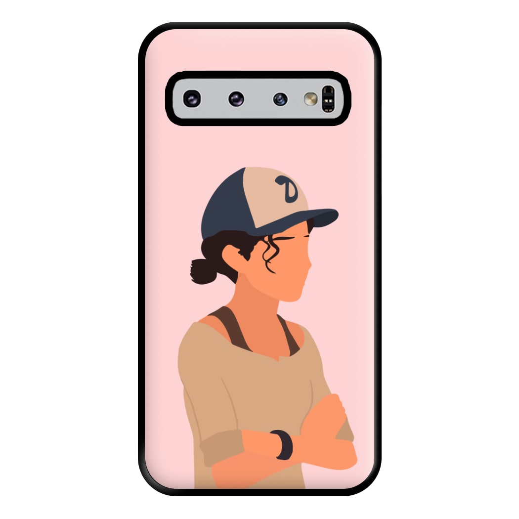 Clementine Faceless - TWD Phone Case for Galaxy S10 Plus