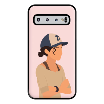 Clementine Faceless - TWD Phone Case for Galaxy S10 Plus