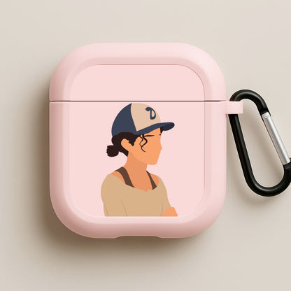 Clementine Faceless - TWD Pink AirPods Case
