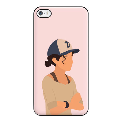 Clementine Faceless - TWD Phone Case for iPhone 5 / 5s / SE 2016