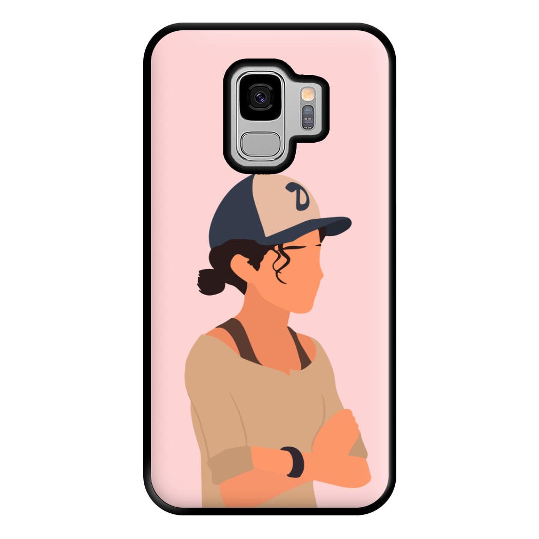 Clementine Faceless - TWD Phone Case for Galaxy S9 Plus