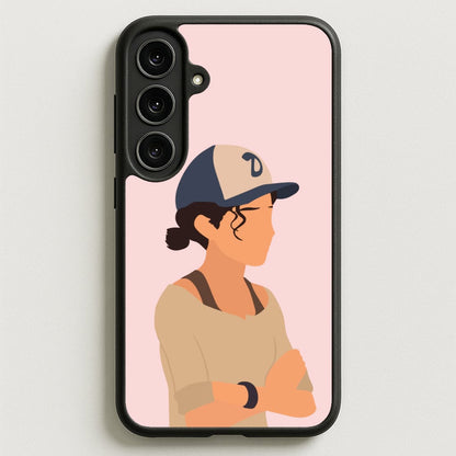 Clementine Faceless - TWD Phone Case for Galaxy S25FE