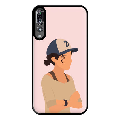 Clementine Faceless - TWD Phone Case for Huawei P20 Pro