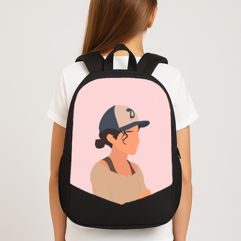 Clementine Faceless - TWD Large School Bag