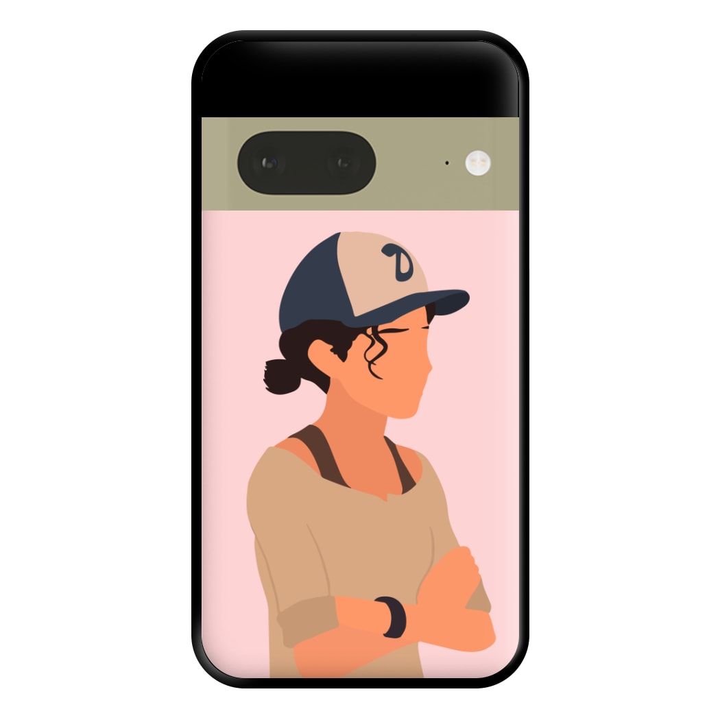 Clementine Faceless - TWD Phone Case for Google Pixel 7a