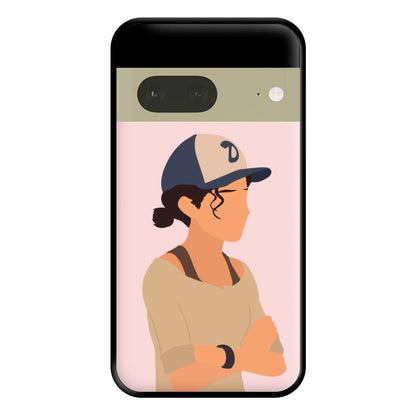 Clementine Faceless - TWD Phone Case for Google Pixel 7a