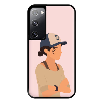 Clementine Faceless - TWD Phone Case for Galaxy S20