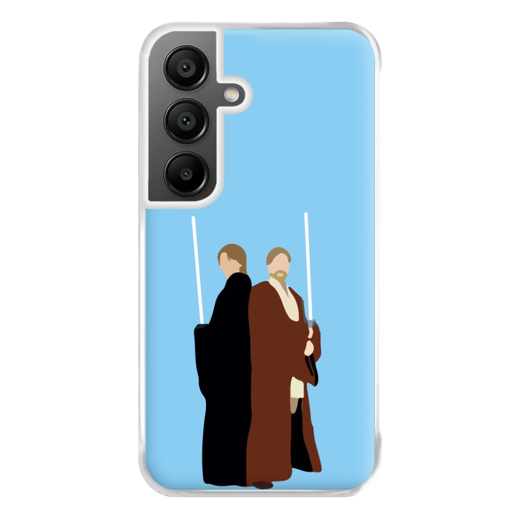 Skywalker and Kenobi Phone Case for Galaxy A55