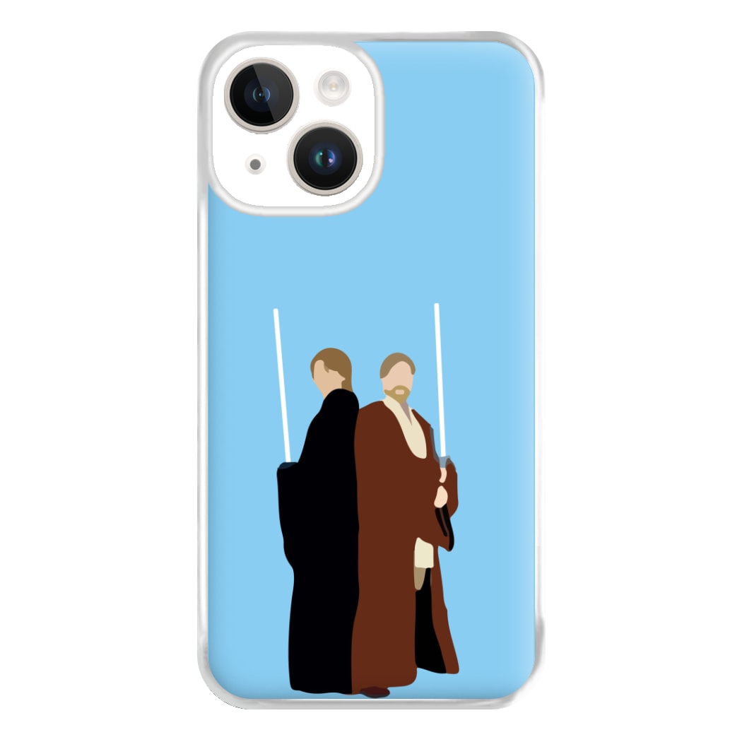 Skywalker and Kenobi Phone Case for iPhone 14