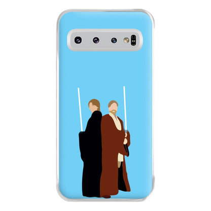 Skywalker and Kenobi Phone Case for Galaxy S10 Plus