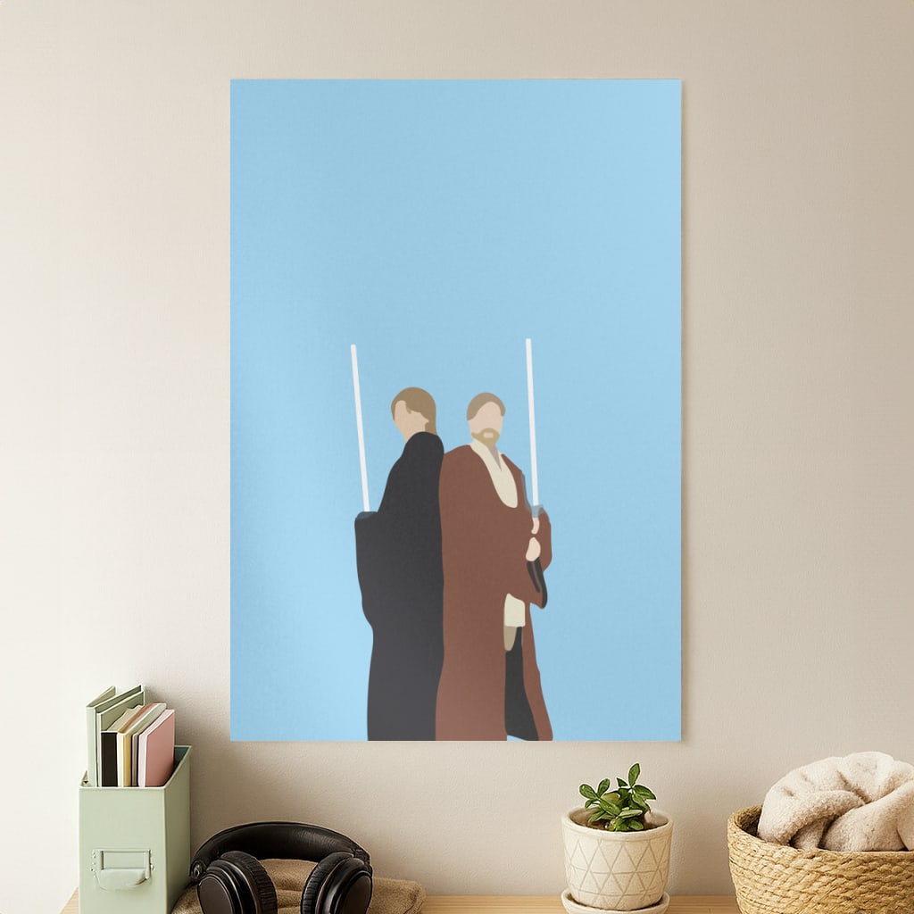 Skywalker and Kenobi Poster