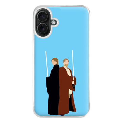 Skywalker and Kenobi Phone Case for iPhone 16 Plus