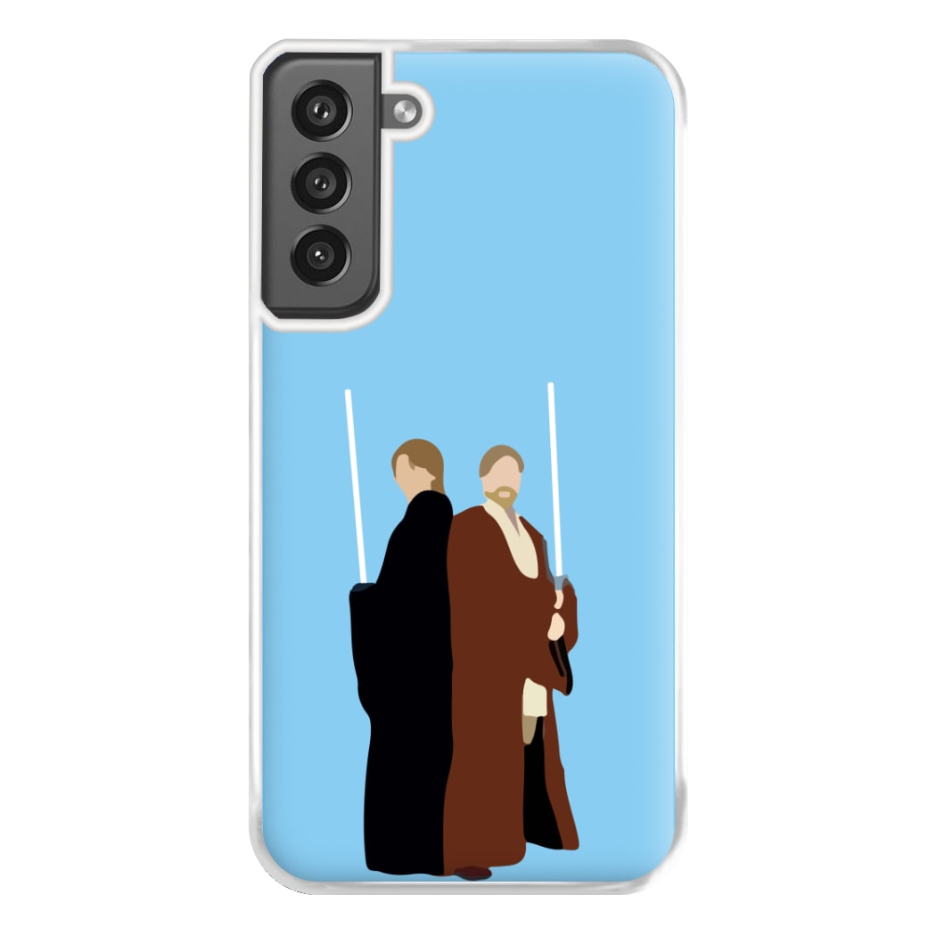 Skywalker and Kenobi Phone Case for Galaxy S21FE