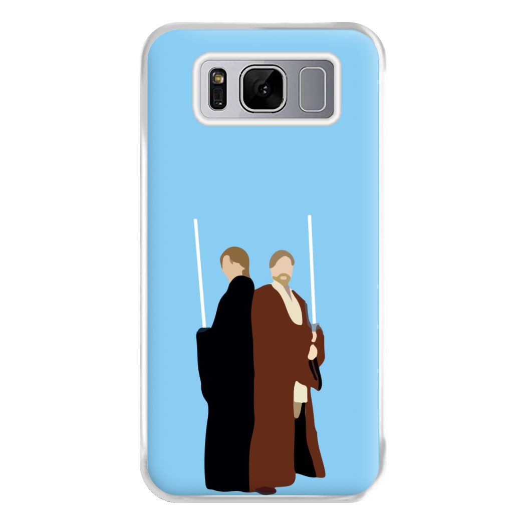 Skywalker and Kenobi Phone Case for Galaxy S8 Plus