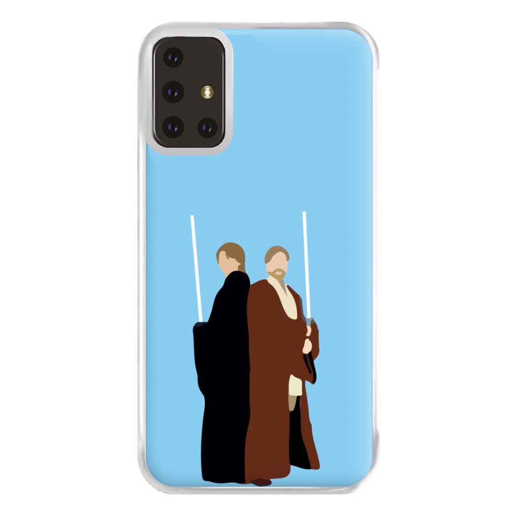 Skywalker and Kenobi Phone Case for Galaxy A71