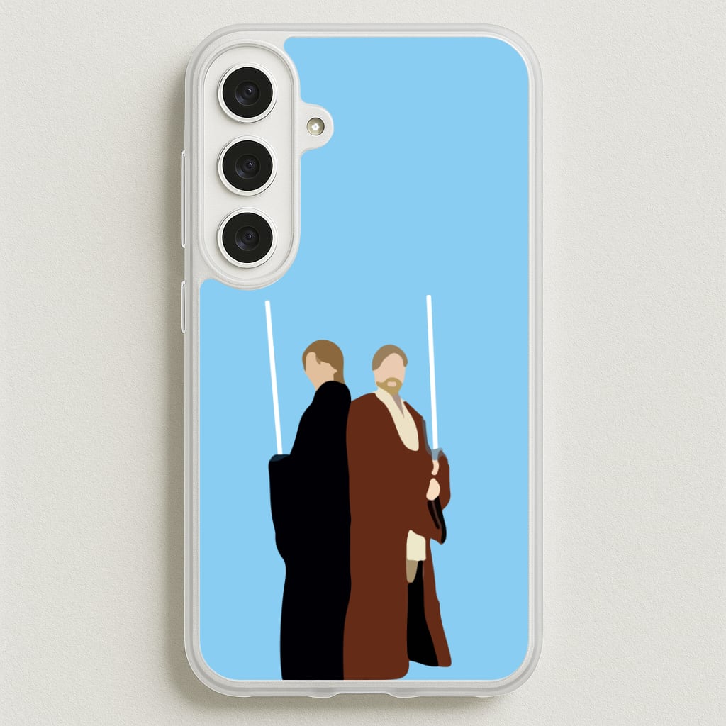 Skywalker and Kenobi Phone Case for Galaxy S25FE
