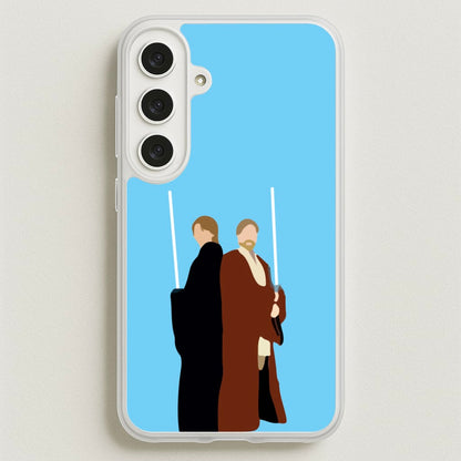 Skywalker and Kenobi Phone Case for Galaxy S25FE