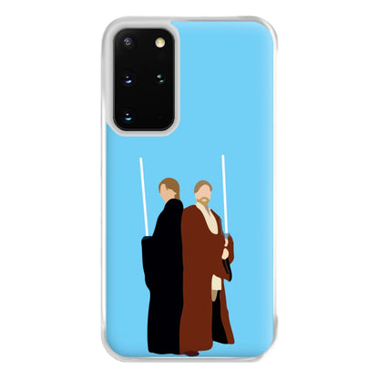 Skywalker and Kenobi Phone Case for Galaxy S20 Plus