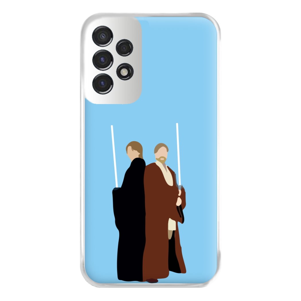 Skywalker and Kenobi Phone Case for Galaxy A53