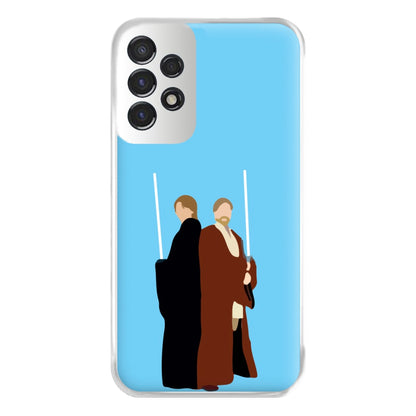 Skywalker and Kenobi Phone Case for Galaxy A53