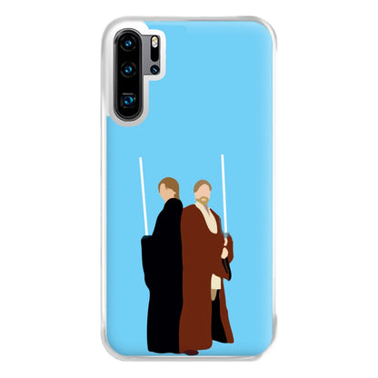 Skywalker and Kenobi Phone Case for Huawei P30 Pro