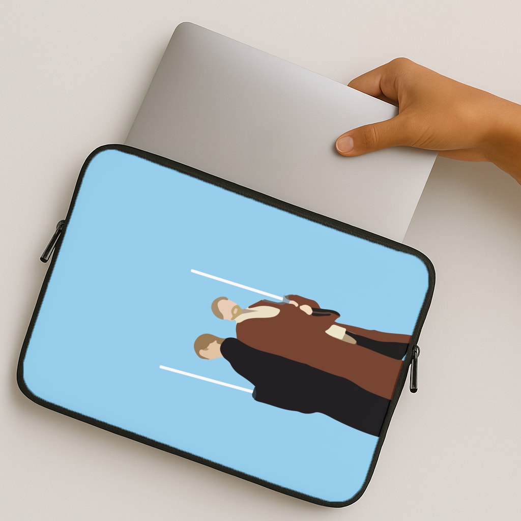 Skywalker and Kenobi MacBook Case
