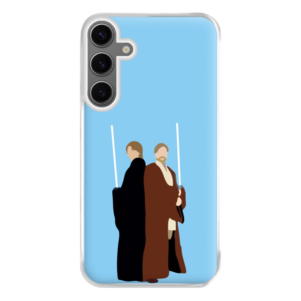 Skywalker and Kenobi Phone Case for Galaxy S24FE