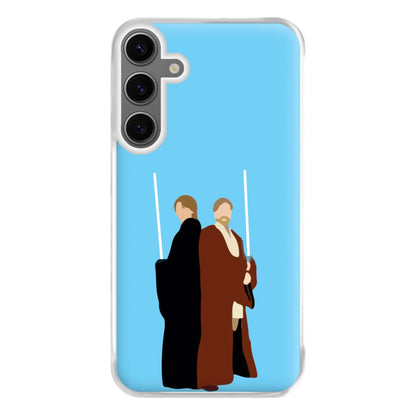 Skywalker and Kenobi Phone Case for Galaxy S24FE