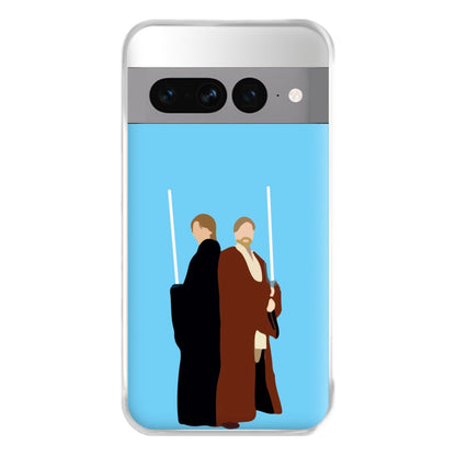 Skywalker and Kenobi Phone Case for Google Pixel 7 Pro