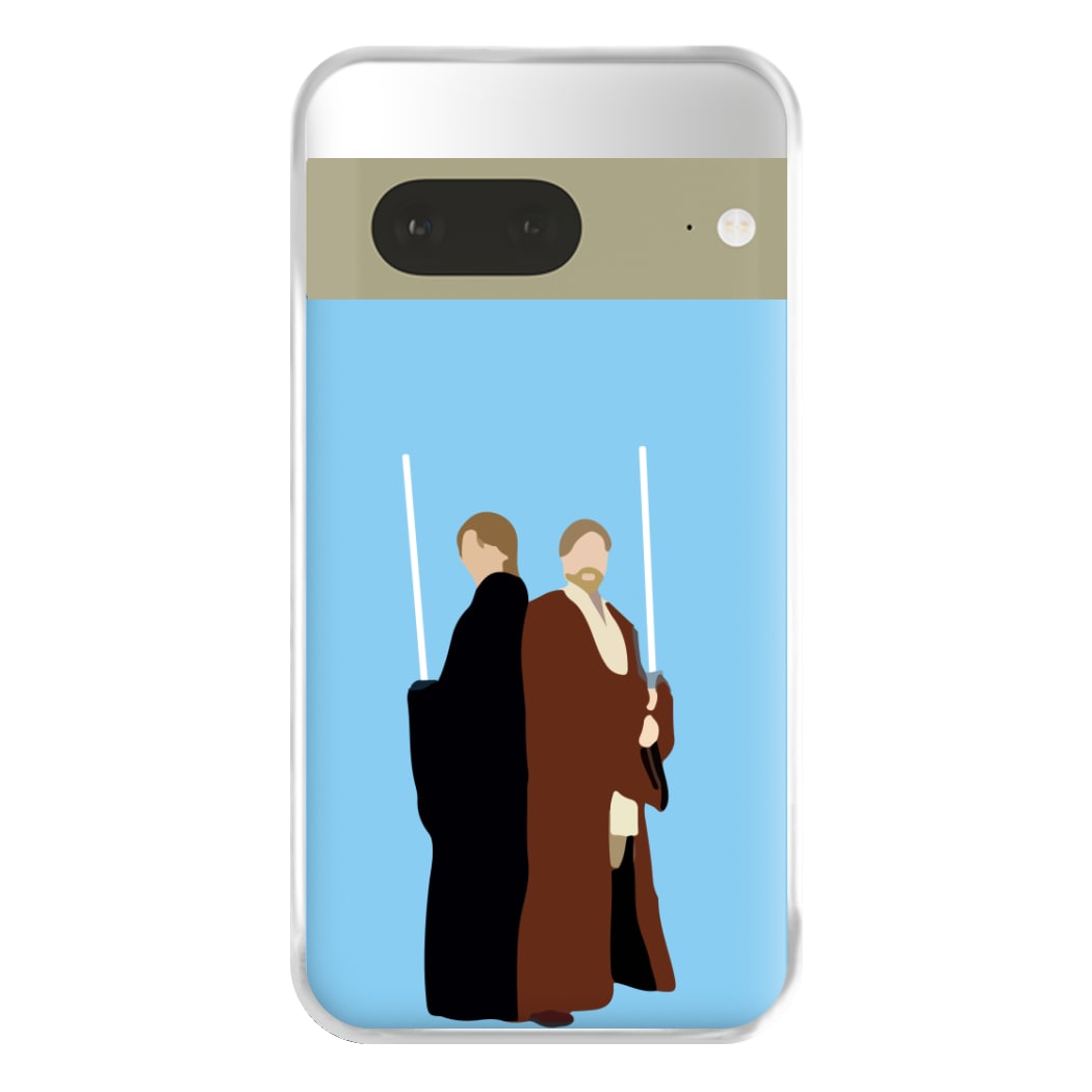 Skywalker and Kenobi Phone Case for Google Pixel 7a