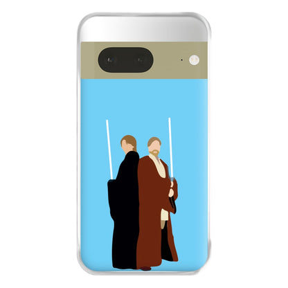 Skywalker and Kenobi Phone Case for Google Pixel 7a